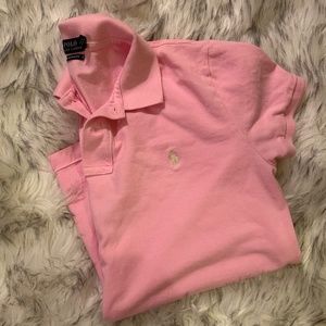 Ralph Lauren pink shirt